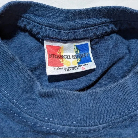 Vintage French Spirit Chambery Alpes de France Woman's T Shirt  S 100% Cotton - Picture 4 of 5